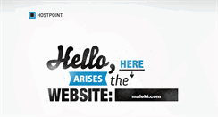 Desktop Screenshot of maleki.com